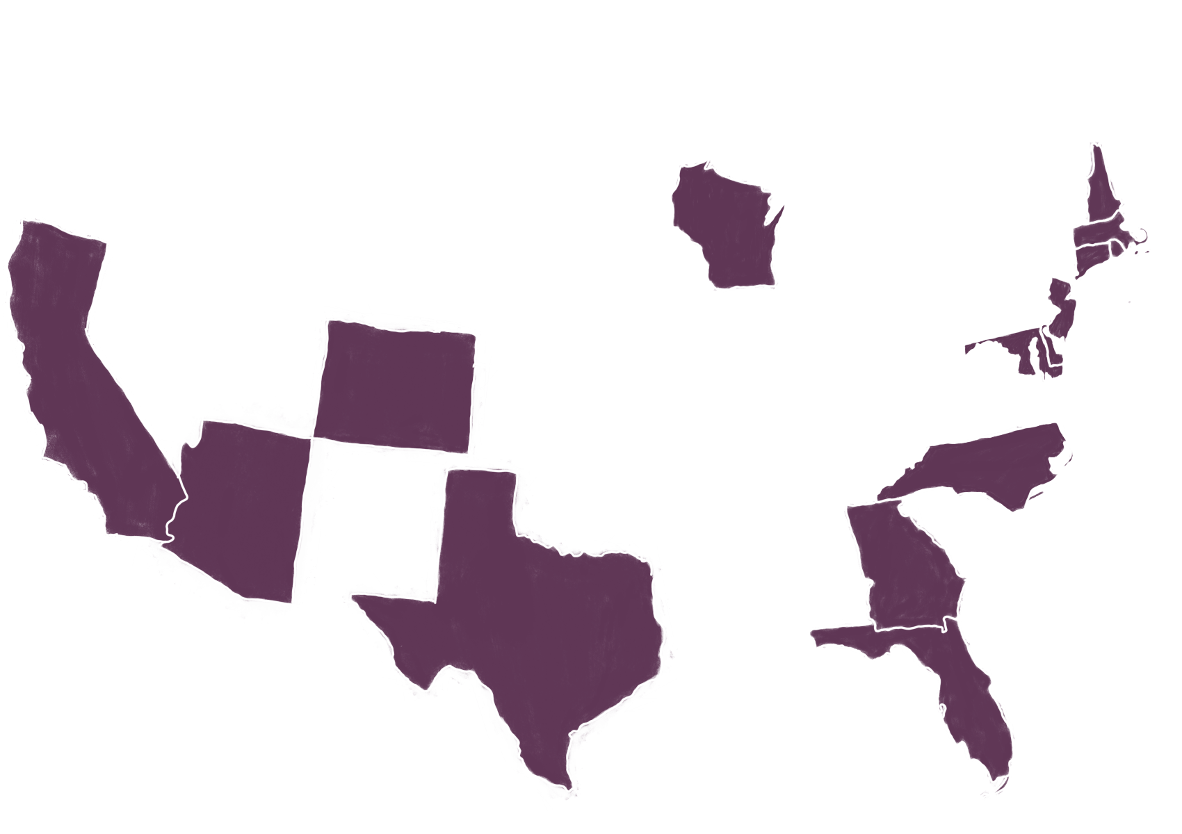 Nipmuc Map of USA